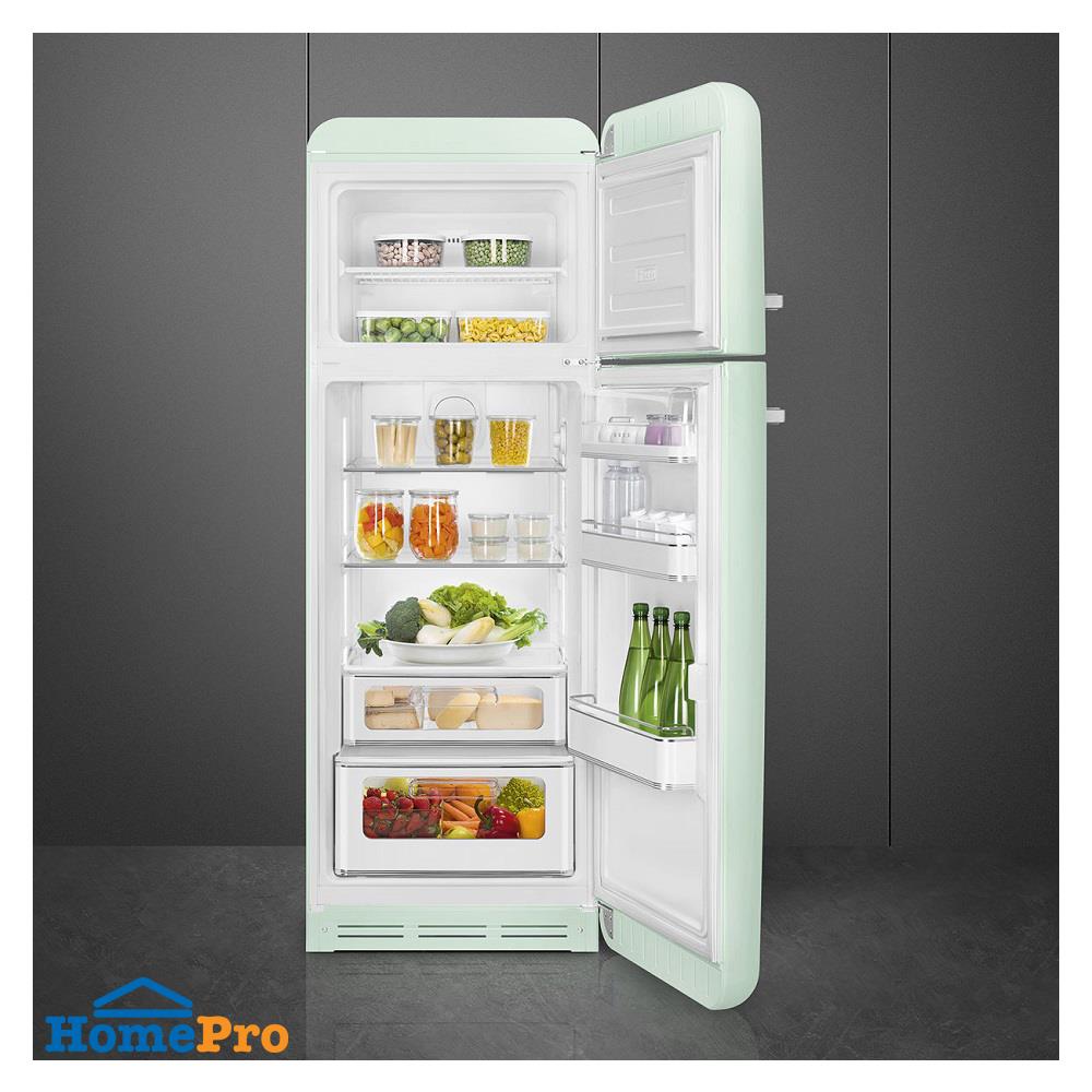 ตู้เย็น 2 ประตู SMEG FAB30RPG5 11.1 คิว สีเขียวพาสเทล