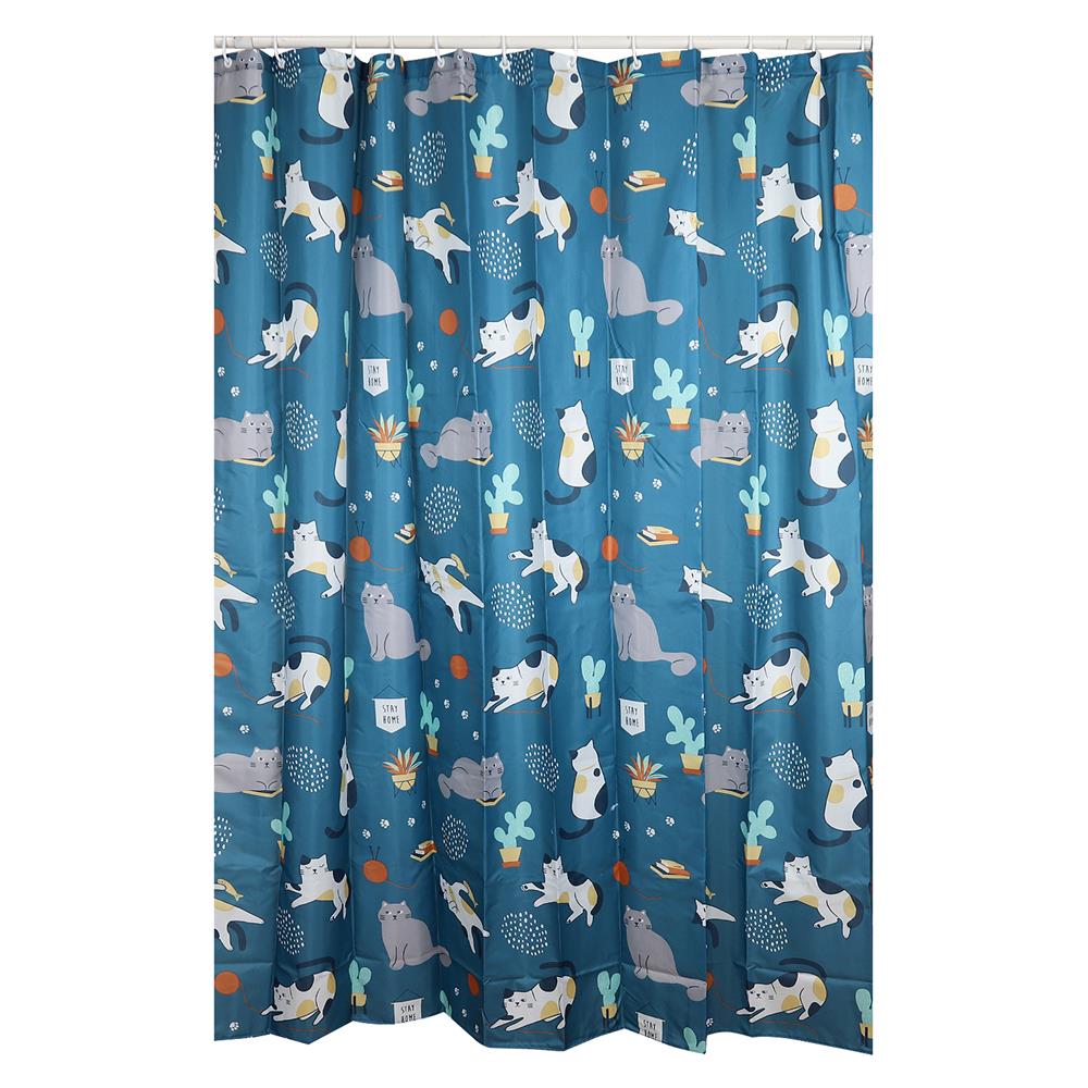 ม่านห้องน้ำ POLYESTER MOYA ACS22048B 180X180 ซม.