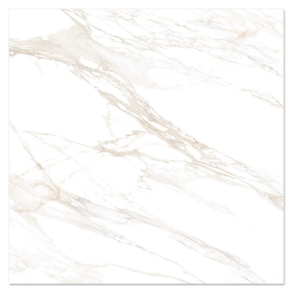 กระเบื้องพื้นพอร์ซเลน  16x16 นิ้ว COTTO โปรมาร์เบิล ขาว ExC PM 0.96 ตร.ม.