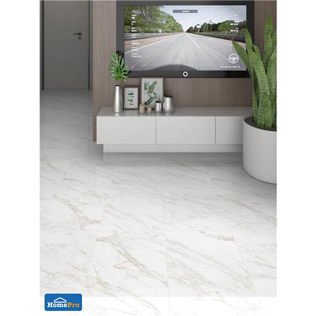 กระเบื้องพื้นพอร์ซเลน  16x16 นิ้ว COTTO โปรมาร์เบิล ขาว ExC PM 0.96 ตร.ม._2