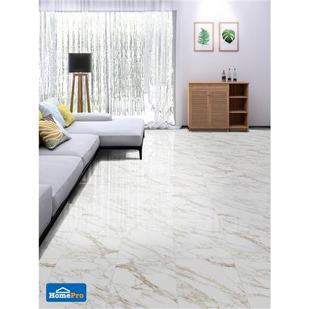 กระเบื้องพื้นพอร์ซเลน  16x16 นิ้ว COTTO โปรมาร์เบิล ขาว ExC PM 0.96 ตร.ม._3