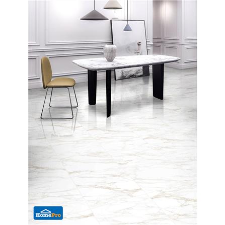กระเบื้องพื้นพอร์ซเลน  16x16 นิ้ว COTTO โปรมาร์เบิล ขาว ExC PM 0.96 ตร.ม._4