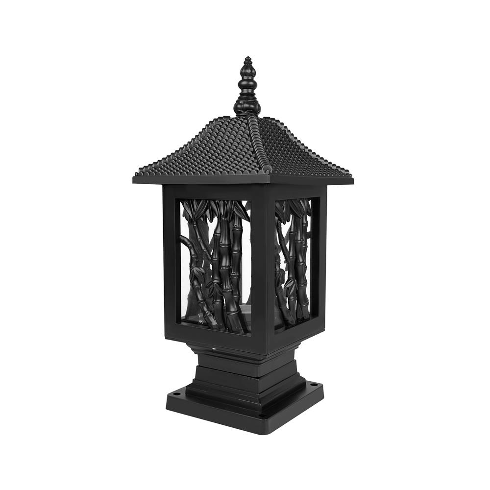 ไฟหัวเสา THE SUN P20-B สีดำ