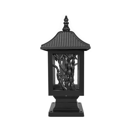 ไฟหัวเสา THE SUN P20-B สีดำ_1