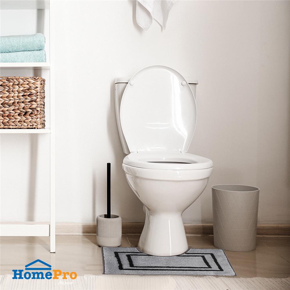 พรมห้องน้ำ HOME LIVING STYLE NEX สีเทา