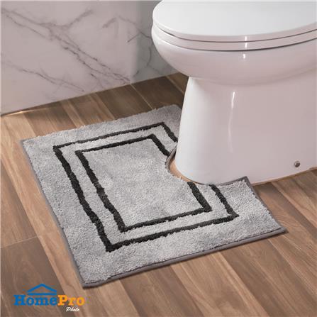 พรมห้องน้ำ HOME LIVING STYLE NEX สีเทา_4