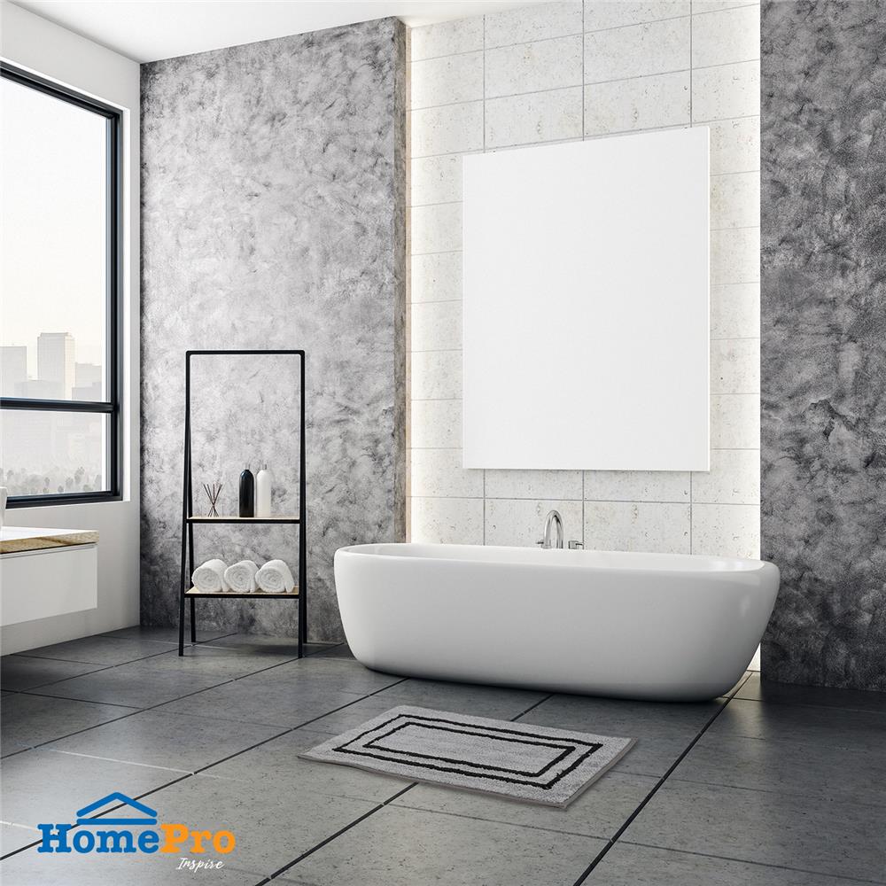 พรม HOME LIVING STYLE NEX 45X70 ซม. สีเทา