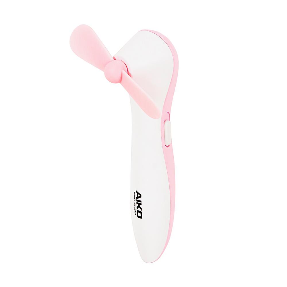 พัดลมพกพา 3 นิ้ว AIKO KN-L2823 สีชมพู