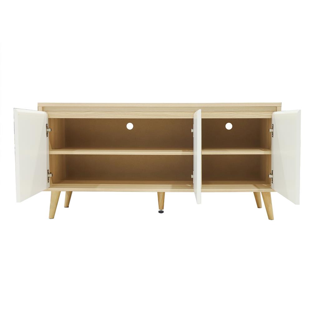 ตู้วางทีวี FURDINI PEARL 120 ซม. สี PINE OAK/WHITE