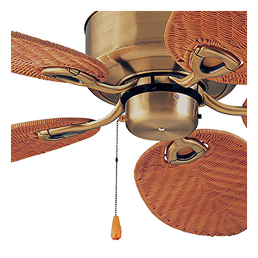 พัดลมไม่มีโคมไฟ CARINI CN01-52N 52 นิ้ว 5 ใบพัด สีน้ำตาล/ทองรมดำ