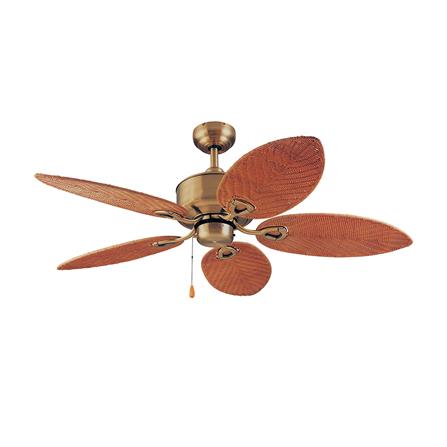 พัดลมไม่มีโคมไฟ CARINI CN01-52N 52 นิ้ว 5 ใบพัด สีน้ำตาล/ทองรมดำ_0