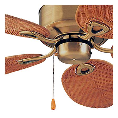 พัดลมไม่มีโคมไฟ CARINI CN01-52N 52 นิ้ว 5 ใบพัด สีน้ำตาล/ทองรมดำ_1