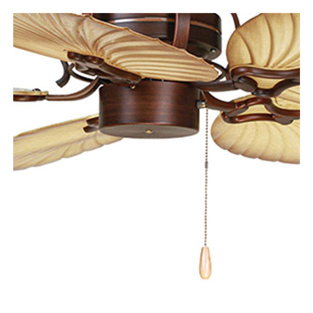 พัดลมไม่มีโคมไฟ CARINI CN15-52N ABN 52 นิ้ว 5 ใบพัด สีน้ำตาล