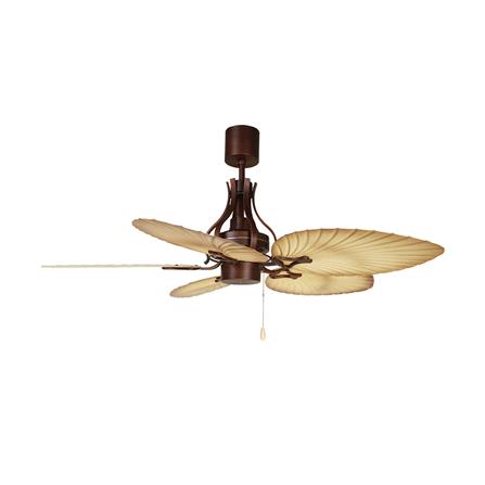 พัดลมไม่มีโคมไฟ CARINI CN15-52N ABN 52 นิ้ว 5 ใบพัด สีน้ำตาล_0