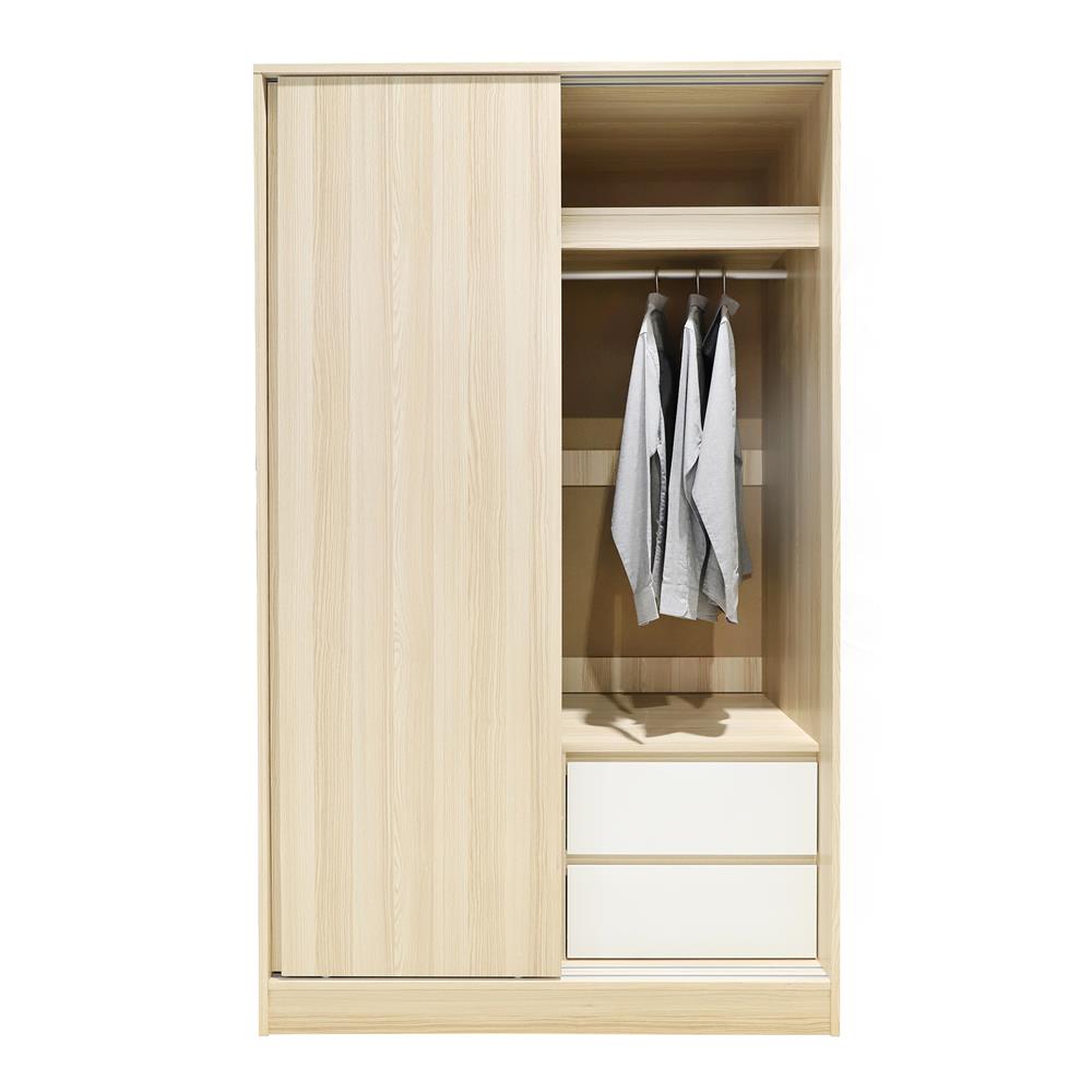 ตู้เสื้อผ้าบานเลื่อน FURDINI PEARL สี PINE OAK