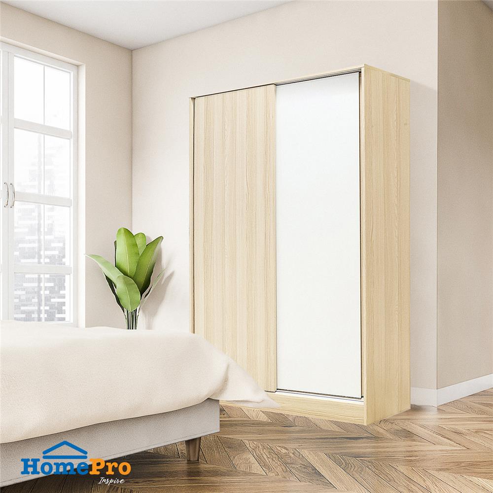 ตู้เสื้อผ้าบานเลื่อน FURDINI PEARL สี PINE OAK