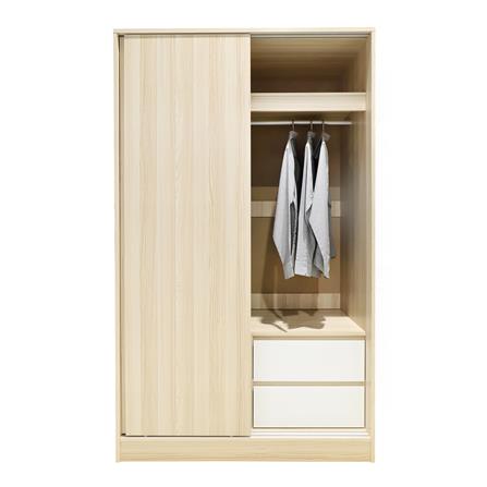 ตู้เสื้อผ้าบานเลื่อน FURDINI PEARL สี PINE OAK_4