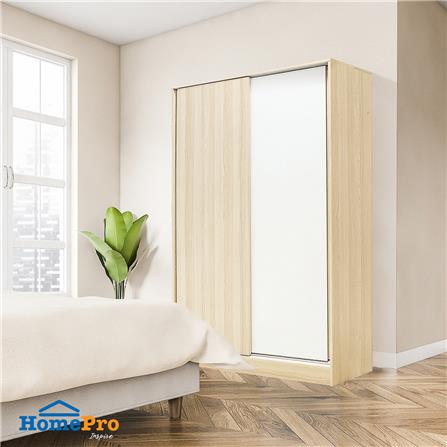 ตู้เสื้อผ้าบานเลื่อน FURDINI PEARL สี PINE OAK_6