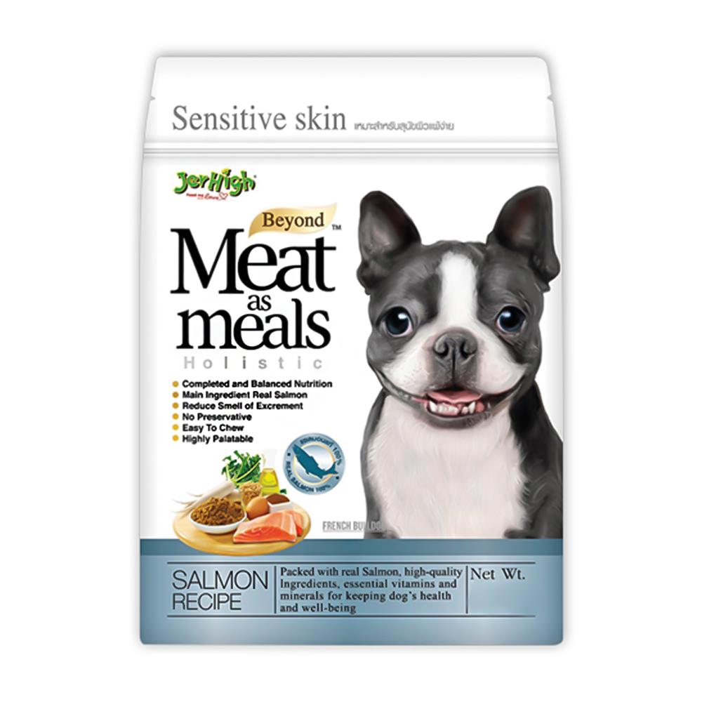 อาหารสุนัข JERHIGH MEAT AS MEALS SALMON 0.5 กก.