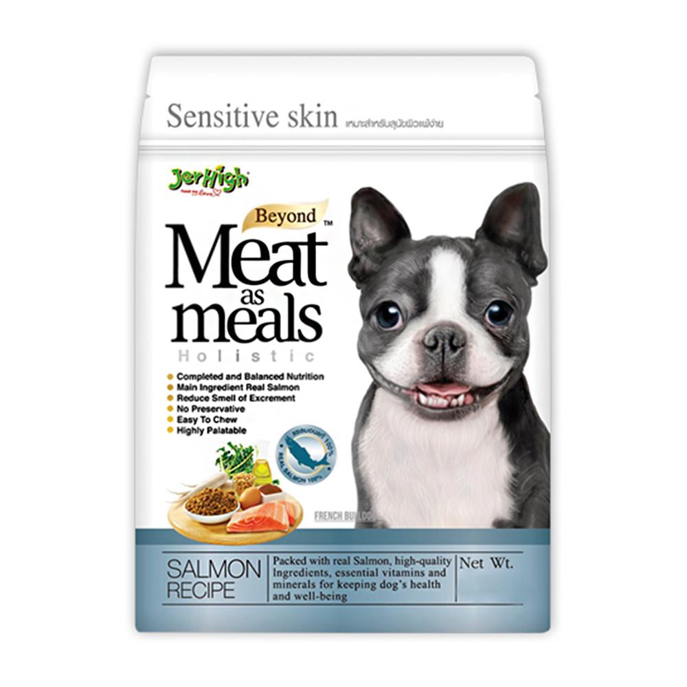 อาหารสุนัข JERHIGH MEAT AS MEALS SALMON 1.2 กก.