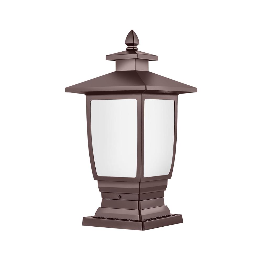 โคมไฟหัวเสา CARINI 625F สีน้ำตาล