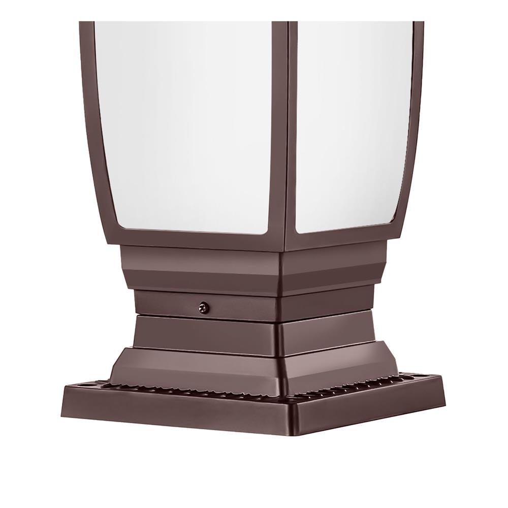 โคมไฟหัวเสา CARINI 625F สีน้ำตาล