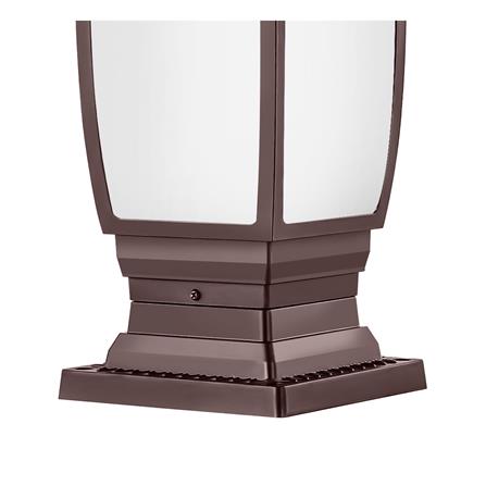 โคมไฟหัวเสา CARINI 625F สีน้ำตาล_2