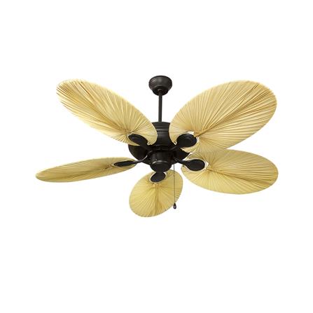 พัดลมไม่มีโคมไฟ CARINI CN02-52N MCE 52 นิ้ว 5 ใบพัด สีดำ/น้ำตาล_0