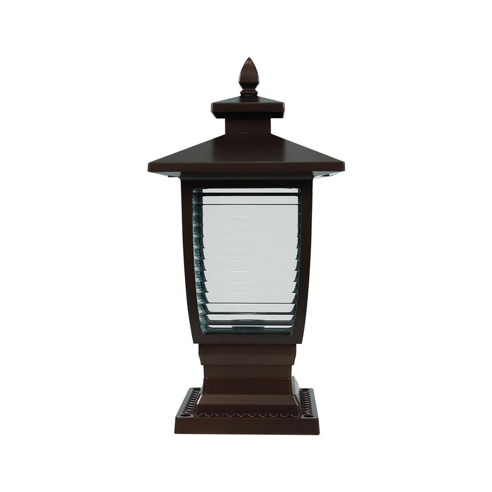 โคมไฟหัวเสา CARINI 614F สีน้ำตาล