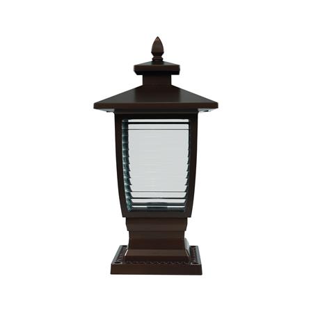 โคมไฟหัวเสา CARINI 614F สีน้ำตาล_1