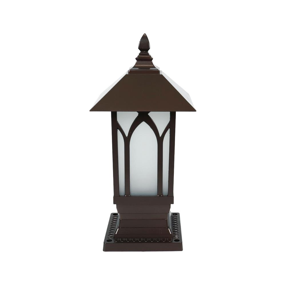 โคมไฟหัวเสา CARINI 942F สีน้ำตาล