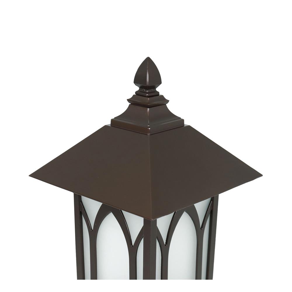 โคมไฟหัวเสา CARINI 942F สีน้ำตาล