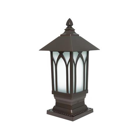 โคมไฟหัวเสา CARINI 942F สีน้ำตาล_0