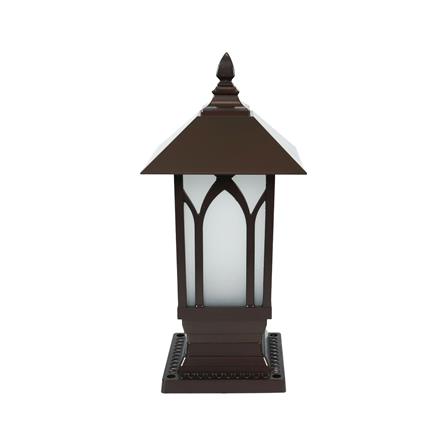 โคมไฟหัวเสา CARINI 942F สีน้ำตาล_1