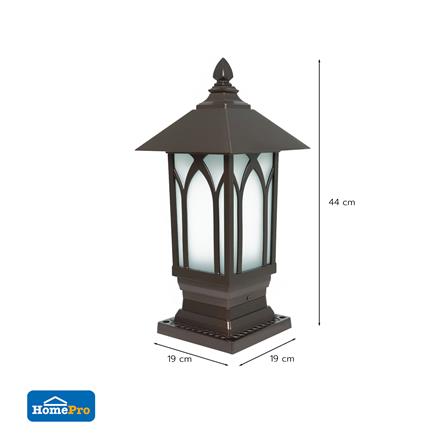 โคมไฟหัวเสา CARINI 942F สีน้ำตาล_4