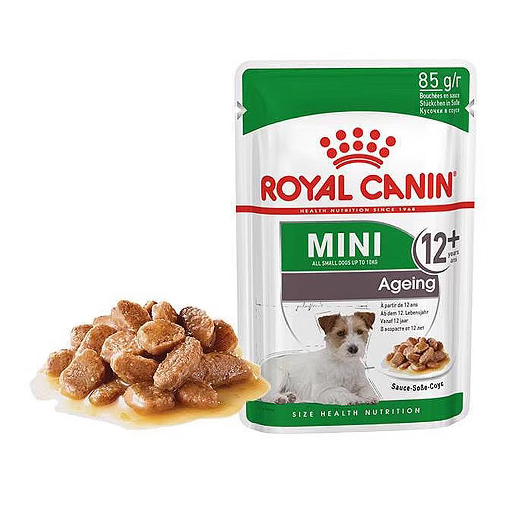 อาหารเปียกสุนัข ROYAL CANIN MINI AGEING 85 ก.