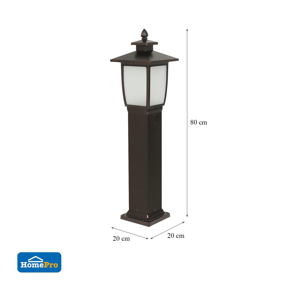 ไฟทางเดิน CARINI 625 80 ซม. สีน้ำตาล