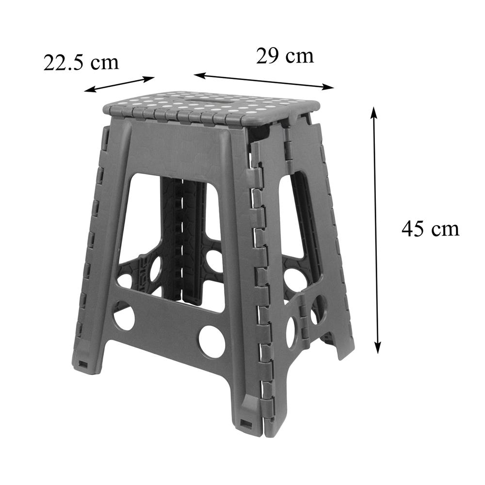 เก้าอี้พับ FURDINI UNO-L สีเทาเข้ม
