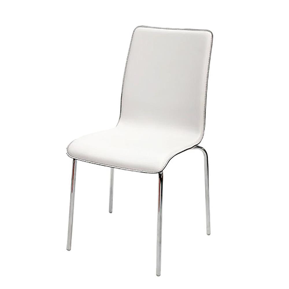 เก้าอี้ห้องอาหาร KONCEPT HAMISH สีขาว