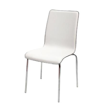 เก้าอี้ห้องอาหาร KONCEPT HAMISH สีขาว