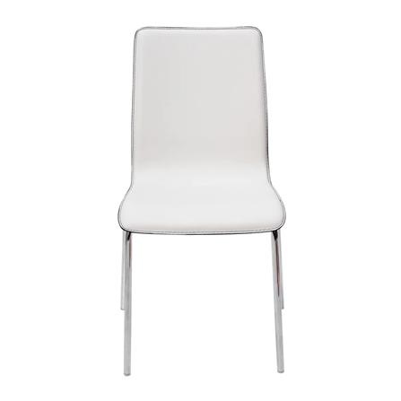 เก้าอี้ห้องอาหาร KONCEPT HAMISH สีขาว_1