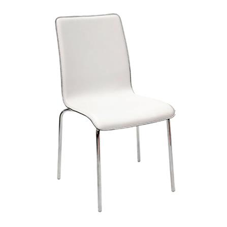 เก้าอี้ห้องอาหาร KONCEPT HAMISH สีขาว_2