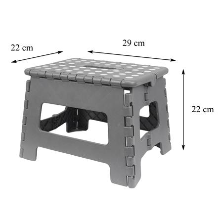 เก้าอี้พับ FURDINI UNO-S สีเทาเข้ม_5