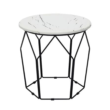 โต๊ะข้าง KONCEPT SCHOLAR D50 สีขาว