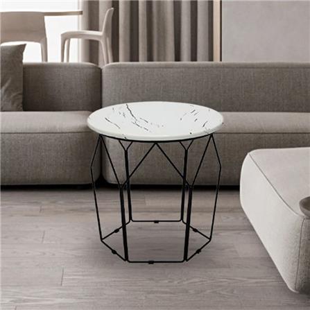 โต๊ะข้าง KONCEPT SCHOLAR D50 สีขาว_1