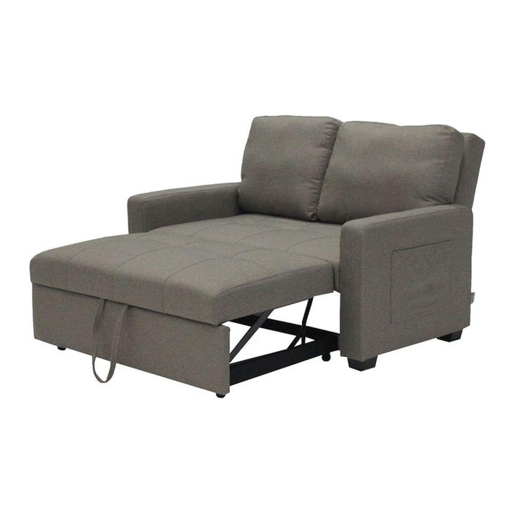 โซฟาเบด 2 ที่นั่ง KONCEPT SHASA สีน้ำตาล