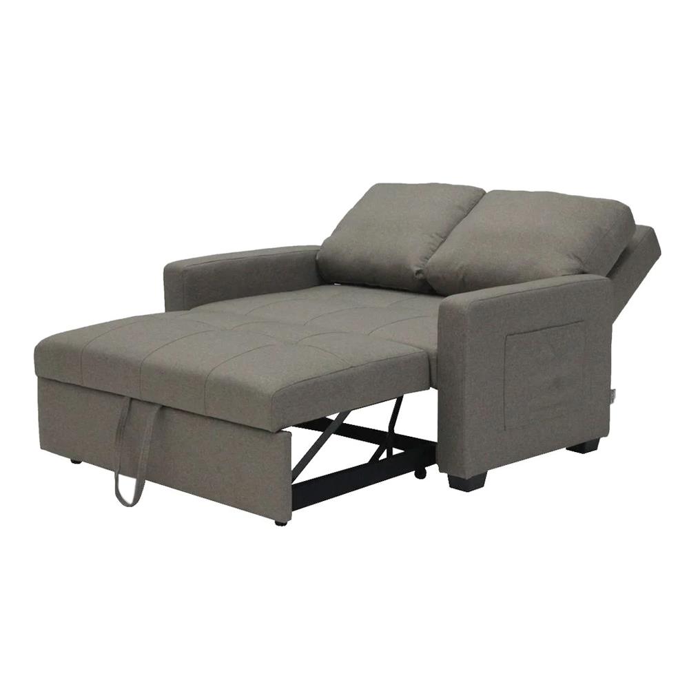 โซฟาเบด 2 ที่นั่ง KONCEPT SHASA สีน้ำตาล