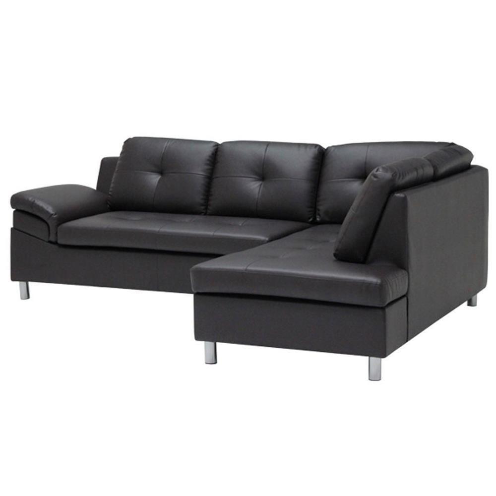 โซฟาเข้ามุมขวา KONCEPT TRUMBLE สีช็อกโกแลต