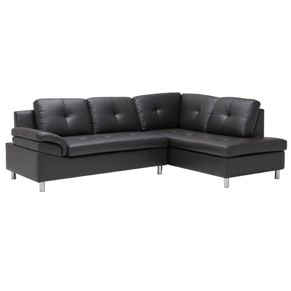 โซฟาเข้ามุมขวา KONCEPT TRUMBLE สีช็อกโกแลต