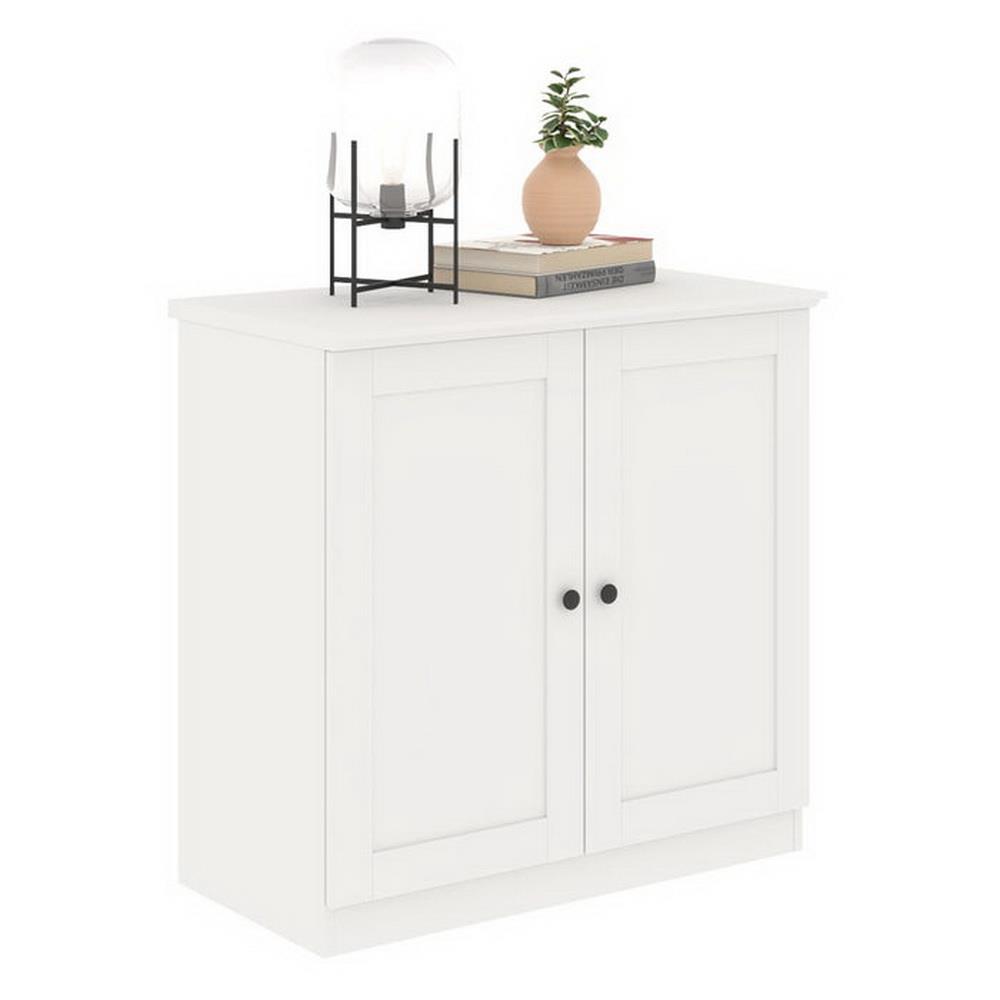 ตู้เตี้ยบานเปิด KONCEPT MONETA 80 ซม. สีขาว